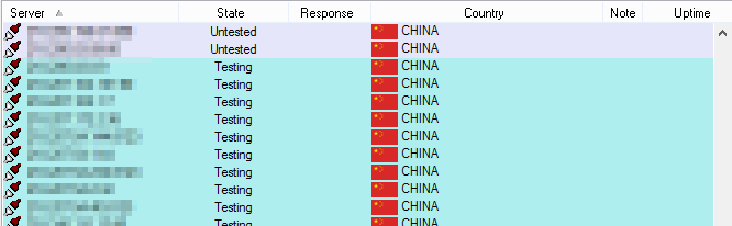 Proxy Switcher testing
