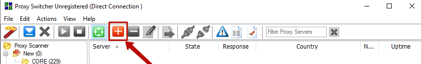 Proxy Switcher add new mobile proxies