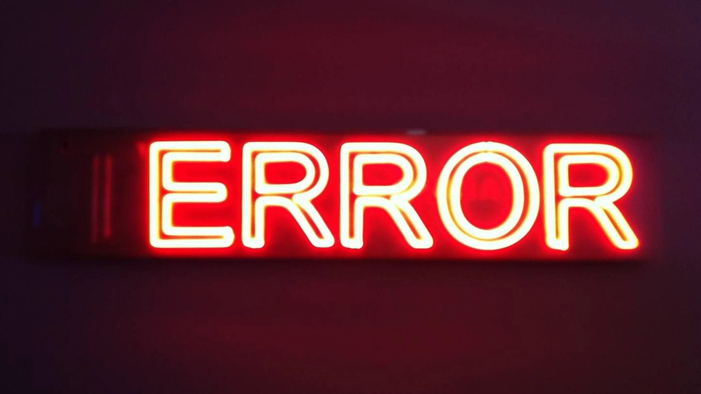 Errors in the work of the proxy