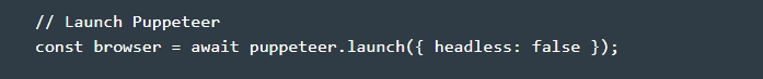 Puppeteer real-time work