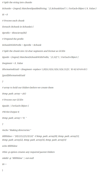 creating paths with folders