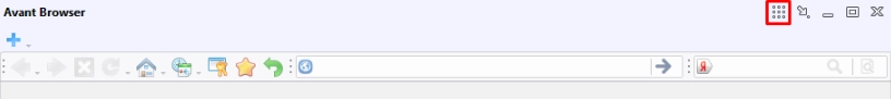 Avant Browser go to settings