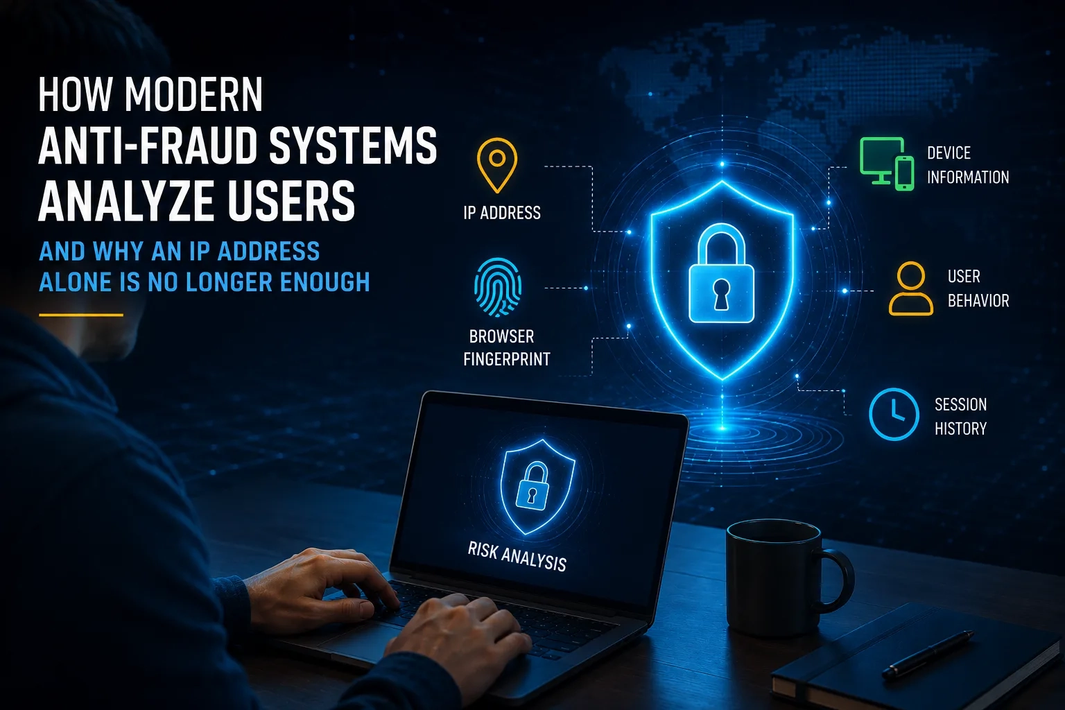How Modern Anti-Fraud Systems Analyze Users and Why an IP Address Alone Is No Longer Enough