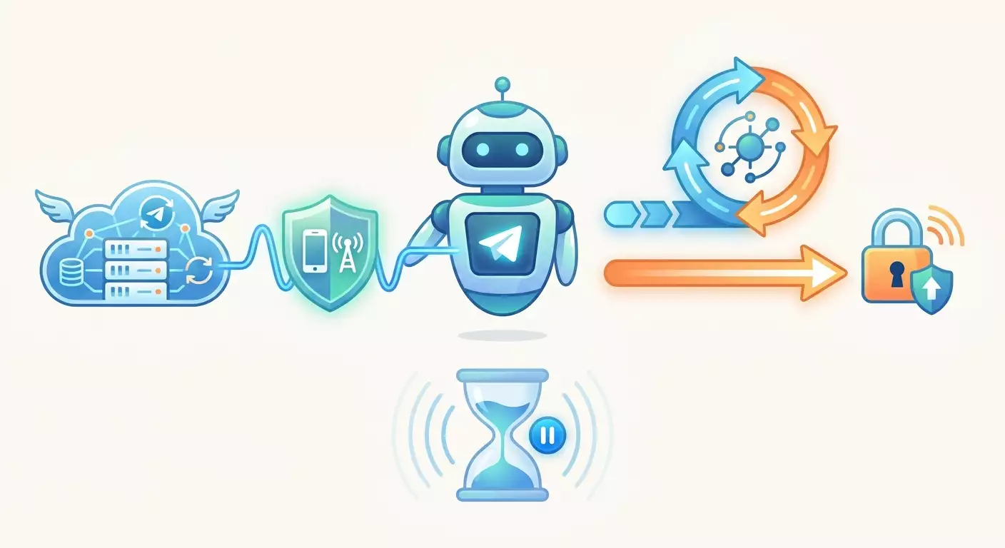 Telegram Bot API через прокси: настройка длинного поллинга, вебхуков и обработки ошибки 429