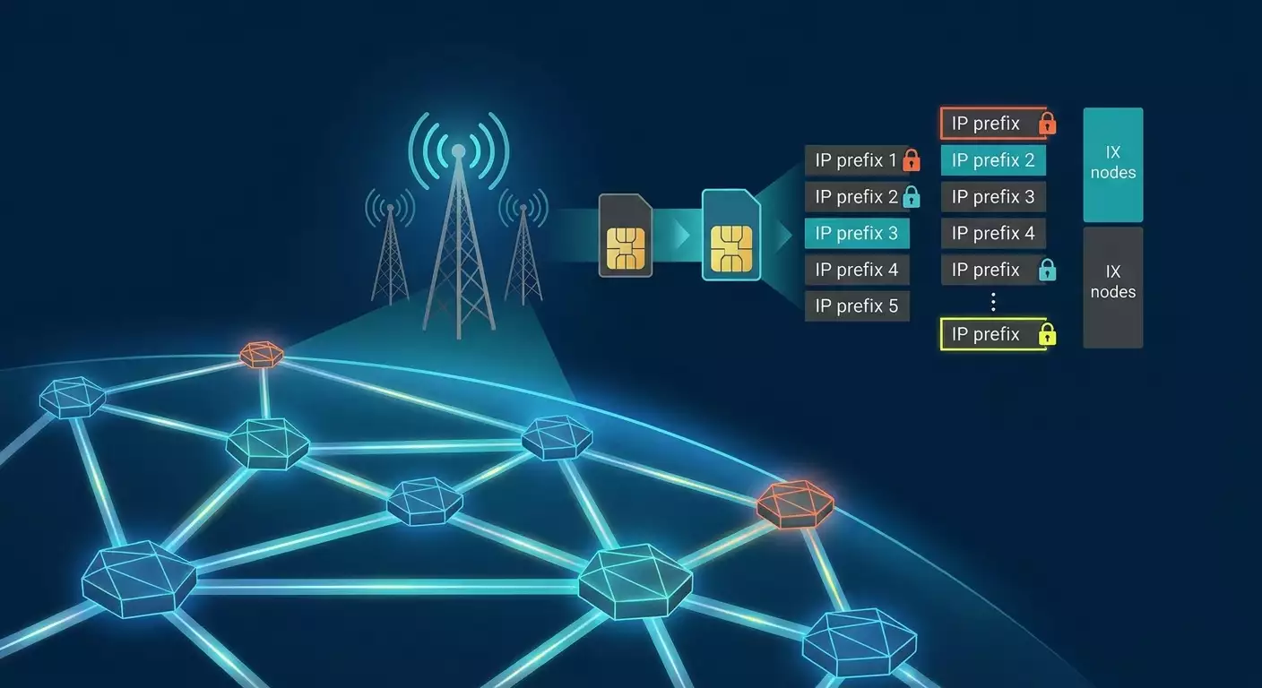 ASN и BGP простыми словами: как маршрутизируются мобильные IP и почему это важно