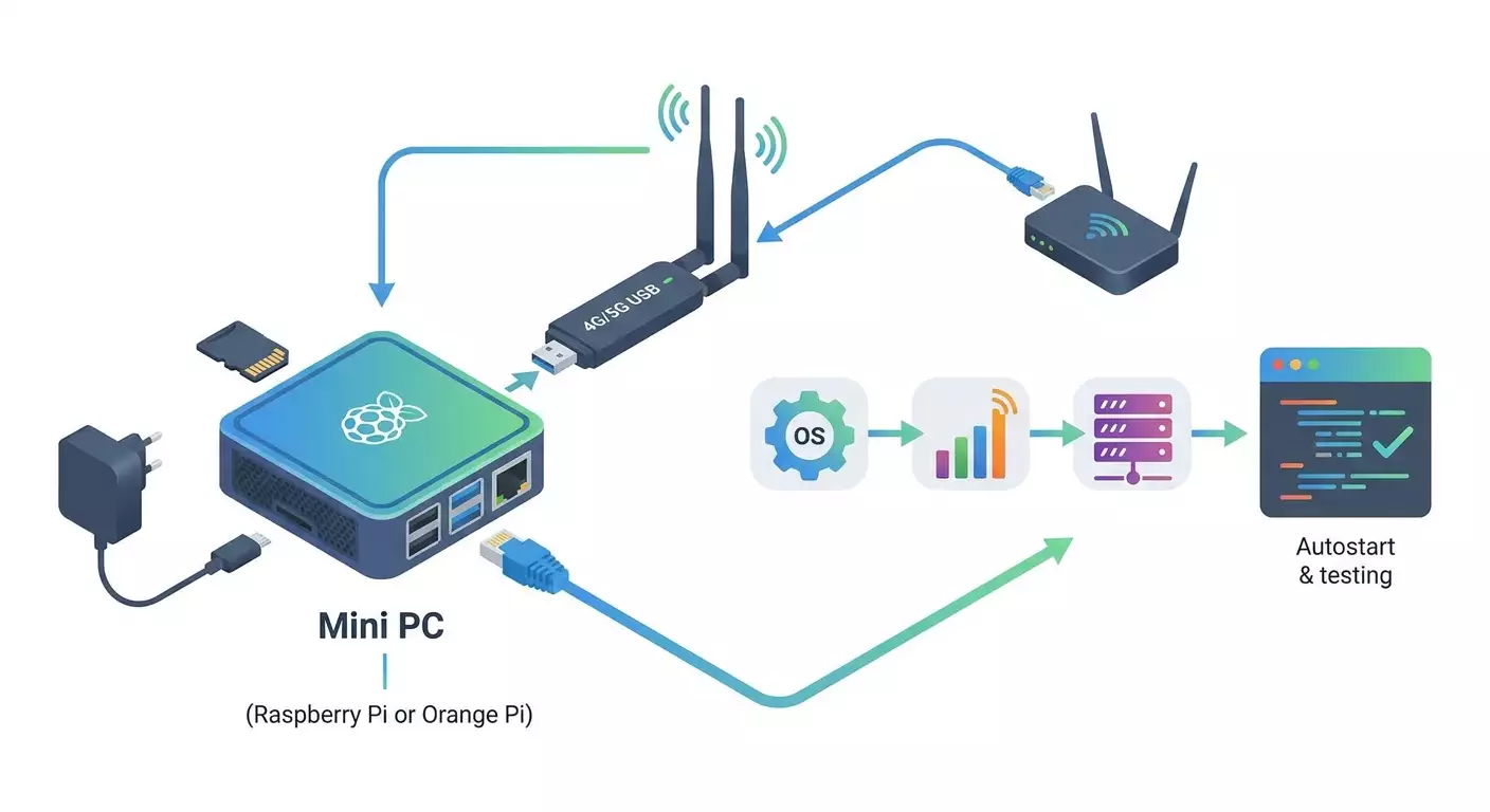Мобильный прокси на Raspberry Pi или Orange Pi: пошаговая инструкция для начинающих