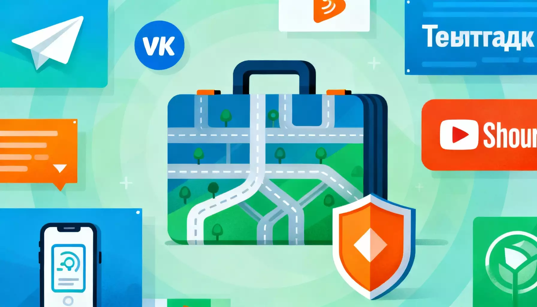 Диверсификация трафика: как расширить охват через Telegram, VK, видеохостинг Shorts и медийку