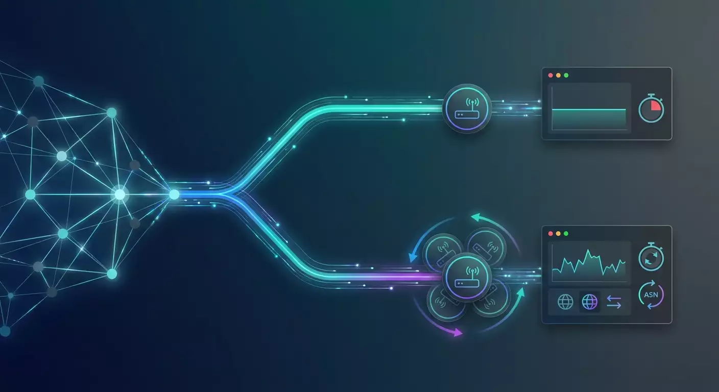 Sticky против rotating сессий: как выбрать под задачу и настроить на мобильном прокси