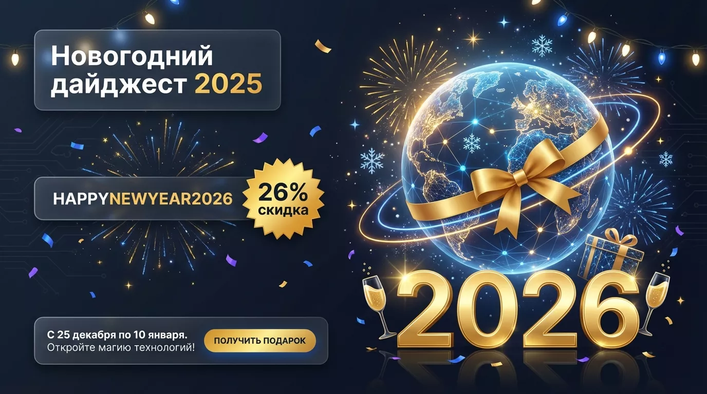 Новогодний дайджест мобильных прокси 2025